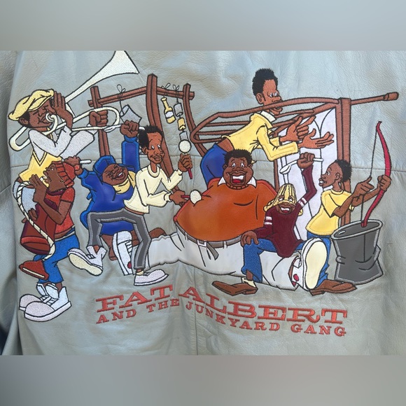 Platinum FUBU Fat Albert and The Junkyard Gang Jacket - Picture 6 of 10